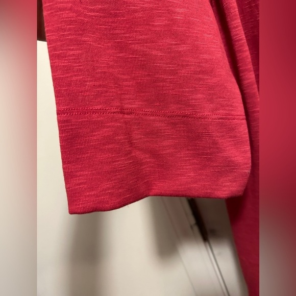 Notations Pink Open Sweater Cardigan women’s 2X hot pink fuchsia preppy classic - Picture 12 of 15